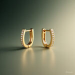 Gold Huggie Earrings